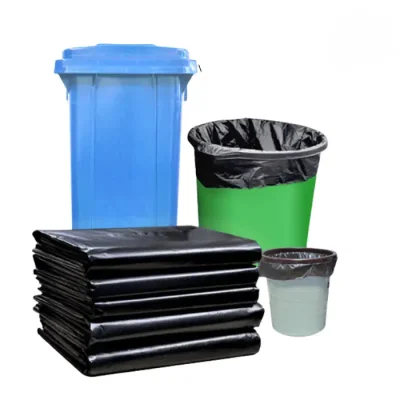 Túi rác đen 90x120 không quai, túi đựng rác cho thùng rác 120l