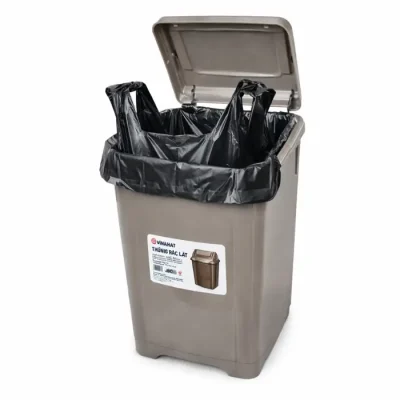 Túi bóng đen 20kg cho thùng 45l