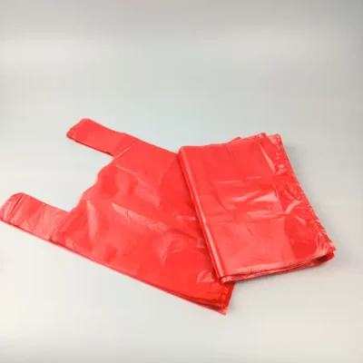 Túi bóng đỏ hồng 2kg loại đẹp đựng hàng 2 quai xách