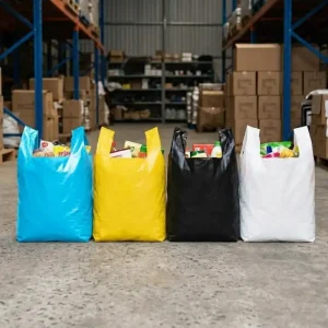 Túi bóng 10kg đựng hàng giá rẻ cho cửa hàng, bền đẹp, dễ sử dụng