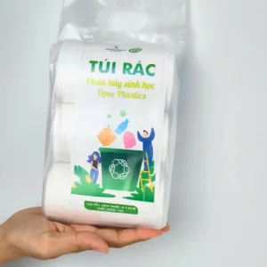 Túi nilon thân thiện môi trường Opecs màu trắng size 55x65cm