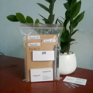 Túi zip số 9 đựng sản phẩm lớn