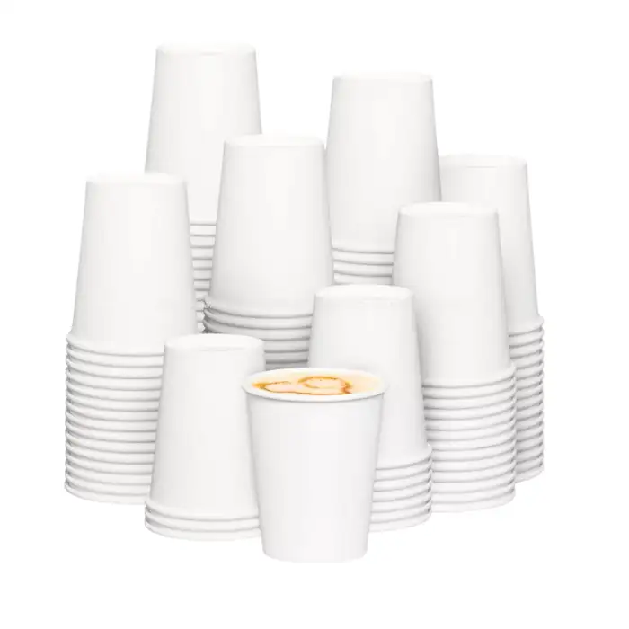 Cốc giấy dùng 1 lần 210ml, an toàn, thân thiện với môi trường Cốc giấy dùng 1 lần 210ml, an toàn, thân thiện với môi trường