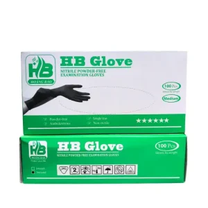 Găng tay cao su y tế hộp 100 cái, hạn chế mồ hồi, không chứa protein