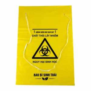 In túi rác y tế có dây