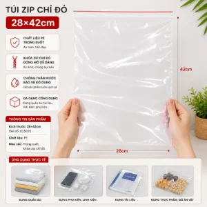 Túi zip số 12